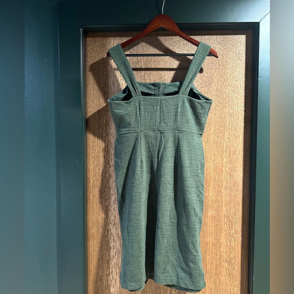 Madewell Texture and Thread Button Down Dress Medium NWT - Picture 3 of 5